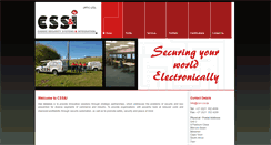 Desktop Screenshot of css-i.co.za